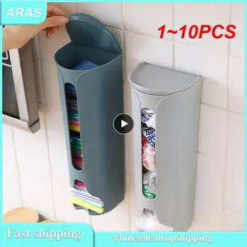 1 ~ 10 kom. kreativni stalak za prtljagu plastičnih vrećica bez perforacije, zidni kuhinjski vreća za smeće u kupaonici, kutija za skladištenje