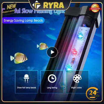 1 ~ 10ШТ Akvariju led svjetiljka s mjehurićima, šarene svjetiljke s mjehurićima, led svjetiljka za ronjenje, lampa za zasićenja kisikom vodenih mjehurića zraka, Akvarij za ribe