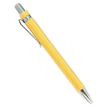 100pc Bamboo pen Kemijska olovka od бамбукового drvo 1,0 mm s ranom od Vrha Poslovni Potpis Kemijske Olovke Uredski Školski Uredski Pribor