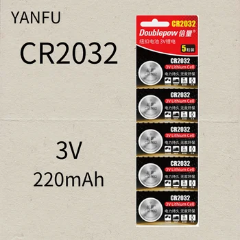 100pc Originalna Gumb CR2032 3V CR 2032 Litijske Baterije Za Daljinski upravljač Kalkulator, Sat Matična ploča button cell baterija