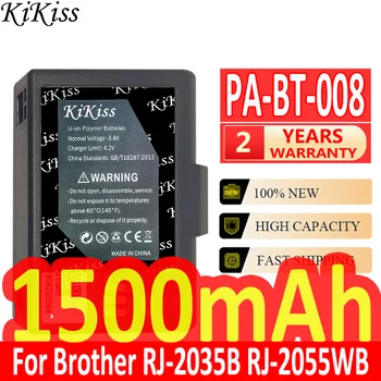 1500 mah KiKiss Moćna Baterija PA-BT-008 PABT008 Za digitalne baterije Brother RJ-2035B RJ-2055WB