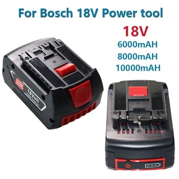 18 6.0/8.0/10.0 Litij-ionska baterija od 18 Ah Za backup električni alat Bosch 6000 mah Prijenosni Zamjena BAT609 Indikator lig