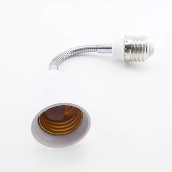 18 cm Pretvarači Razlog Žarulja E27 u E27 Produžetak Lampe Adapter za Crijeva od EU SAD Nožica Led Utičnica E27 Fleksibilna Cijev Držač Žarulje