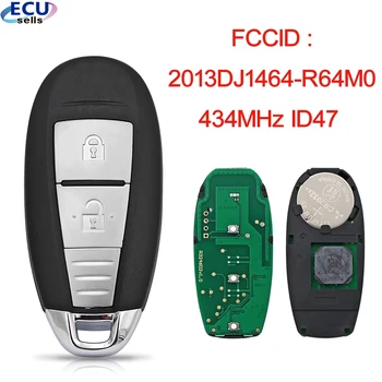 2 Gumba 434 Mhz ID47 Smart Remote Key Za Suzuki Vitara FCCID: 2013DJ1464-R64M0
