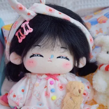20 cm lutka Kawai Anime pamučni pliš lutka Slatka plišane figure na red Igračke pamuk DIY lutka pliš igračke poklon za dječake i djevojčice