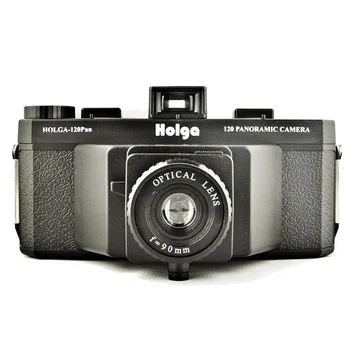 2020 Nova Panoramska filmske kamere Holga 120PAN 6x12 Srednjeg formata, Instant kamera s bljeskalicom