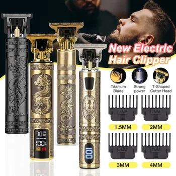 2023 Hot Prodaja Stroj za šišanje Kose, šišanje, Punjiva Britva za bradu, Profesionalni Električni Trimer za kosu za muškarce-frizera