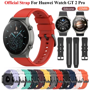 22 mm Službeni Silikonski Uložak Remen Gt2 Pro Za Huawei Watch 4/GT3 GT 2 46 mm Pro Originalni Remen Za sat Narukvica