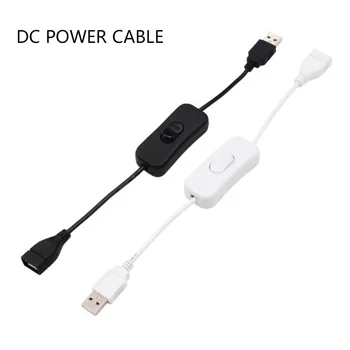 28 cm USB kabel s prekidačem za UKLJUČIVANJE/isključivanje produžni kabel kabel za USB-lampe, USB ventilator, linije za napajanje, u trajanju od adaptera