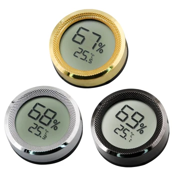 3 boje, Humidor za cigare, Hygrometer, termometar, Mini-digitalni LCD-display, Zgodan senzor temperature, Cijele mjerač vlage