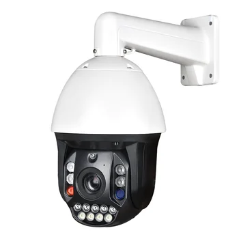 30 super-širokokutni optički Zoom IP kamera za video nadzor 2-Sistemski Zvučna Sirena IC-200 m Boja Noćni Bežični WIFI 5 Mp PTZ kamera sa automatskim praćenjem