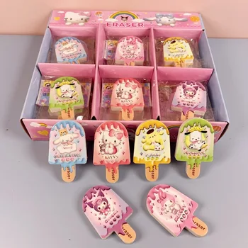 30шт Sanrio Novi gumica za sladoled Razreda osnovne škole mogu koristiti kreativne crtani slatka baby celina