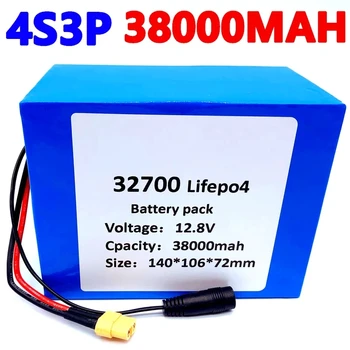 32700 Lifepo4 Baterija 4S3P 12,8 V 38Ah 4S 40A 100A Evenwichtige Bms Za električne cipela Nl s greškom napajanjem 12