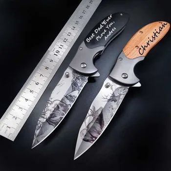 3D džepni nož od nehrđajućeg Čelika, taktički ulični nož