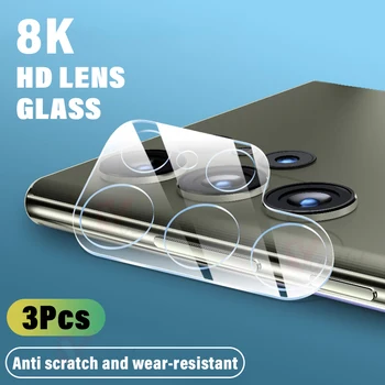 3PCS Zaštitno Staklo Objektiva kamere 8K Za Samsung Galaxy S22 S23 Ultra Objektiv Pun Kaljeno Staklo Za Samsung S23 Plus Zaštitna Stakla