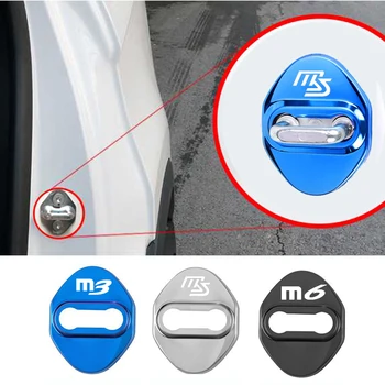 4 kom./pak. Ukras brave vrata vozila, zaštitna torbica od nehrđajućeg čelika za Mazda M 3 M6 MS M 6 M3 M S, auto oprema