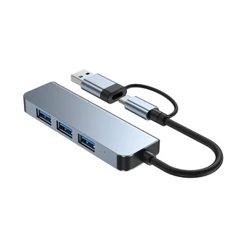 4 Port USB 3.0 Hub Type-C Adapter USB 2.0 high-speed prijenos, многопортовый USB razdjelnik, dilatator za PC