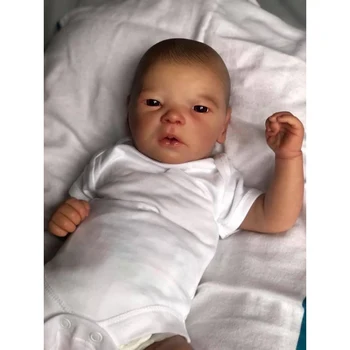 42 cm Lutka Bebe Reborn Novorođenog djeteta Mekana Na Dodir Ugodna Lutka za Tijelo s Genesis 3D Ručno Oslikane Lutke Vidljivim Venama