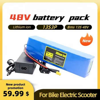 48V 20Ah 1000w 13S3P XT60 48V Litij-ionska baterija 20000mAh za 54,6 v E-bike Električni Bicikl Skuter s BMS + Punjač
