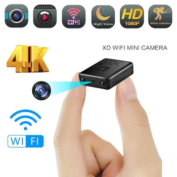 4K Full HD 1080P Mini ip Cam XD WiFi Skladište noćni vid IR-CUT detekcije pokreta Kamera sigurnosti HD Video