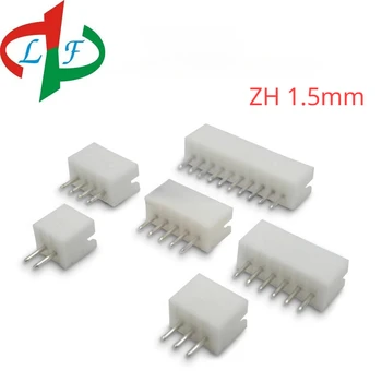 50шт JST ZH 1,5 mm 2P/3P/4P/5P/6P/7P/8P/9P/10P Izravan pinski konektor