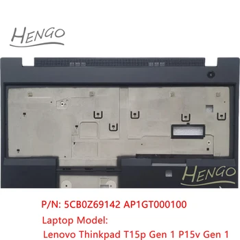 5CB0Z69142 AP1GT000100 Crna Originalni Novi Lenovo Thinkpad T15p Gen 1 P15v Gen 1 Graničnik za ruke Slova KB Okvir FPR