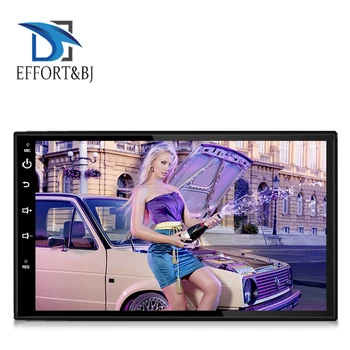7-Inčni univerzalni prednji panel: 178 mm * 102 mm Android 11 Auto radio Stereo audio stereo radio WIFI RDS-om GPS BT Auto GPS navigacija