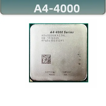 A4-Serije A4-4000 A4 4000 3,0 Ghz B/dual-core procesor AD4000OKA23HL Socket FM2 Procesor