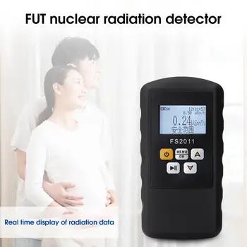 Alarm o radijacije Multifunkcionalni monitor zračenja LCD zaslon Geigerov Brojač Detektor zračenja Mramorni radioaktivni tester