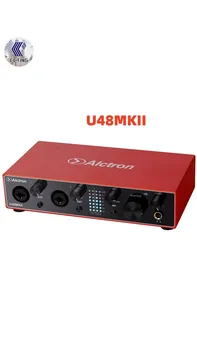 Alctron U48MKII USB jednokanalni аудиоинтерфейс za snimanje snimanje, stvaranje pjesama i naknadne izmjene