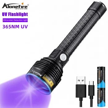 Alonefire SV27 15 W Odašiljač UV svjetiljka s ultraljubičastim zračenjem iz baterije 26650 za Detektor Urina Mačke, Kod mrlja za Skorpiona