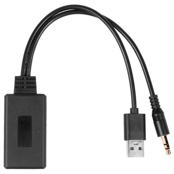 Auto Bežični modul Bluetooth Glazbeni adapter Pomoćni prijemnik Aux Usb Audio Priključak od 3,5 mm Za Bmw E90 E91 E92 E93