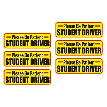 Auto Naljepnice Studentski Naljepnice za vozače, Reflektirajućim Magnet, Nove Znakove sigurnosti, Molimo vas, budite strpljivi, Grbovi početnike