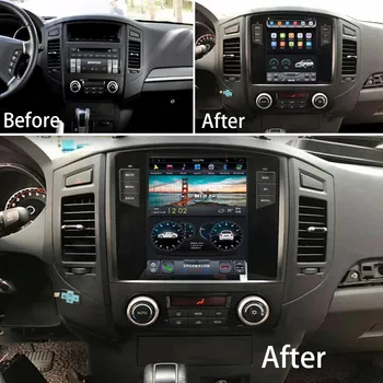 auto-radio sa ekranom od 12,1 inča Tesla za Mitsubishi Pajero Sport V97 V93 V98 Rockford GPS navigacija Carplay Android Media blok
