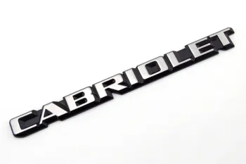 Auto-Stil Kapuljačom Prtljažnik Logo je Simbol Naljepnica Za cijeli auto CABRIDLET ABS Slova Amblem Pribor