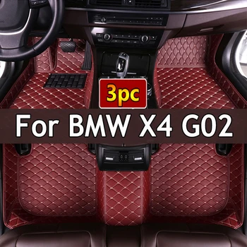 Auto-Tepisi Za BMW X4 G02 MK2 2019 ~ 2022, Tepih, Kožni Luksuzni Tepih, Zaštita Od Prljavštine, Tepih, Auto Oprema, Detalji u Unutrašnjosti