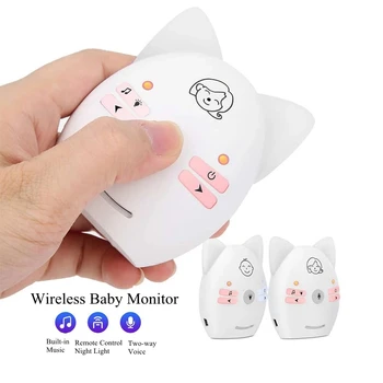 Babyphone baby monitor noćno svjetlo Bežični Krik Djece za bebe Аудиомонитор Bebe Uređaj dvosmjerne komunikacije za sigurnost doma