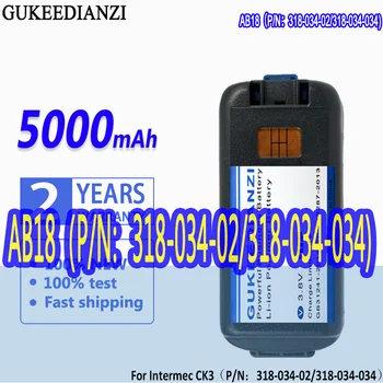 Baterija GUKEEDIANZI AB18 (PN 318-034-02 318-034-034) 5000 mah za Intermec CK3 CK3X CK3A1 CK3C1 CK3R Digital bateria