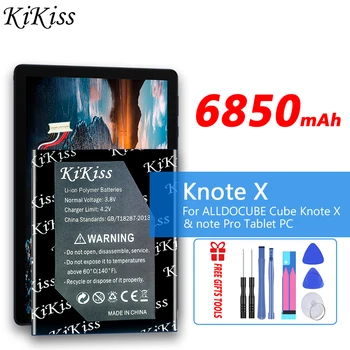 Baterija KiKiss velikog kapaciteta od 6.850 mah za ALLDOCUBE Cube Knote X & Pro Tablet PC Kubi KnoteX i1302-2871185-2s Baterija