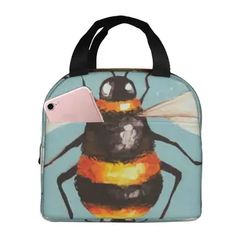 Bee (1) Термоизолированные torbe za ланча, Kontejner za ланча, Torba za jelo, Radiouredaj Torba-ručak-boks za dječake i djevojčice od fakulteta