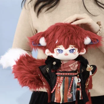 Bez atributa, od samta lutka-blizanac Red Fox 20 cm, slatka dječje igračke s velikim repom za djevojčice, dječje igračke