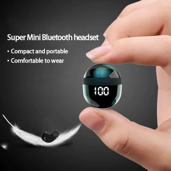 Bežične slušalice SHUKE SK18 Bluetooth slušalica Nevidljive slušalice s mikrofonom Buke Slušalice s teškim basom Smart Touch