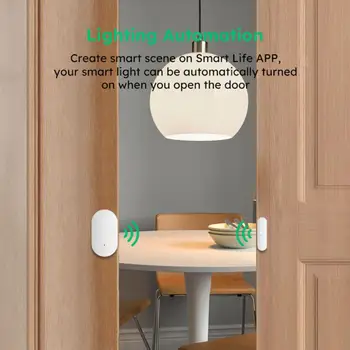 Bežični detektor vrata preko Alexa Google Home Smart Home, otvorene detektori Rade Alexa Google Smart Home