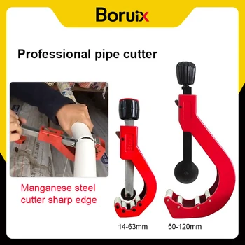 Boruix PPR čelik rezač 14-65 mm/50-120 mm Škare dvostruke namjene za kompozitne cijevi PE Plastični nož za rezanje cijevi od hot melt PVC