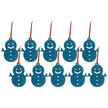 Božićne dekoracije 2023 Likvidacije, 10 kom., Ovjes u obliku stabla, Snjegović, Jelka, Privjesak u obliku Kuglanje, Kristali, Lusteri s kukicama