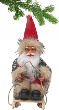 Božićne dekoracije Figurica Djeda Mraza - od samta lutka Djed Mraz Patuljak Božićne dekoracije|Santa-pliš igračku kao poklon za decu-tinejdžere