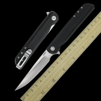 CRKT 3810 Sklopivi Nož za ulice Ultra-Oštar nož na Sklapanje visoke tvrdoće za kampiranje džep za samoobranu, Prijenosni Kni od nehrđajućeg čelika