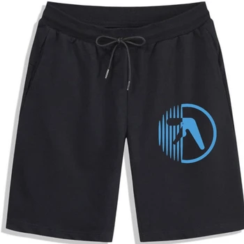 Crnci muške kratke hlače s logotipom Aphex Twin, muške kratke hlače