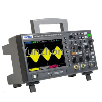 Digitalni osciloskop DSO2D15, stolni osciloskop, Осциллографометр, 7-inčni TFT LCD zaslon, 2 kanala + 1 kanal