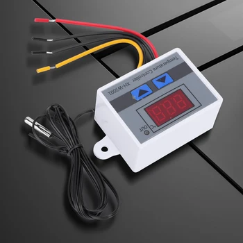 Digitalni regulator temperature XH-W3001 Prekidač za upravljanje termostatom 12 v/24 v/110-220 U/220 U Микрокомпьютерный regulator temperature